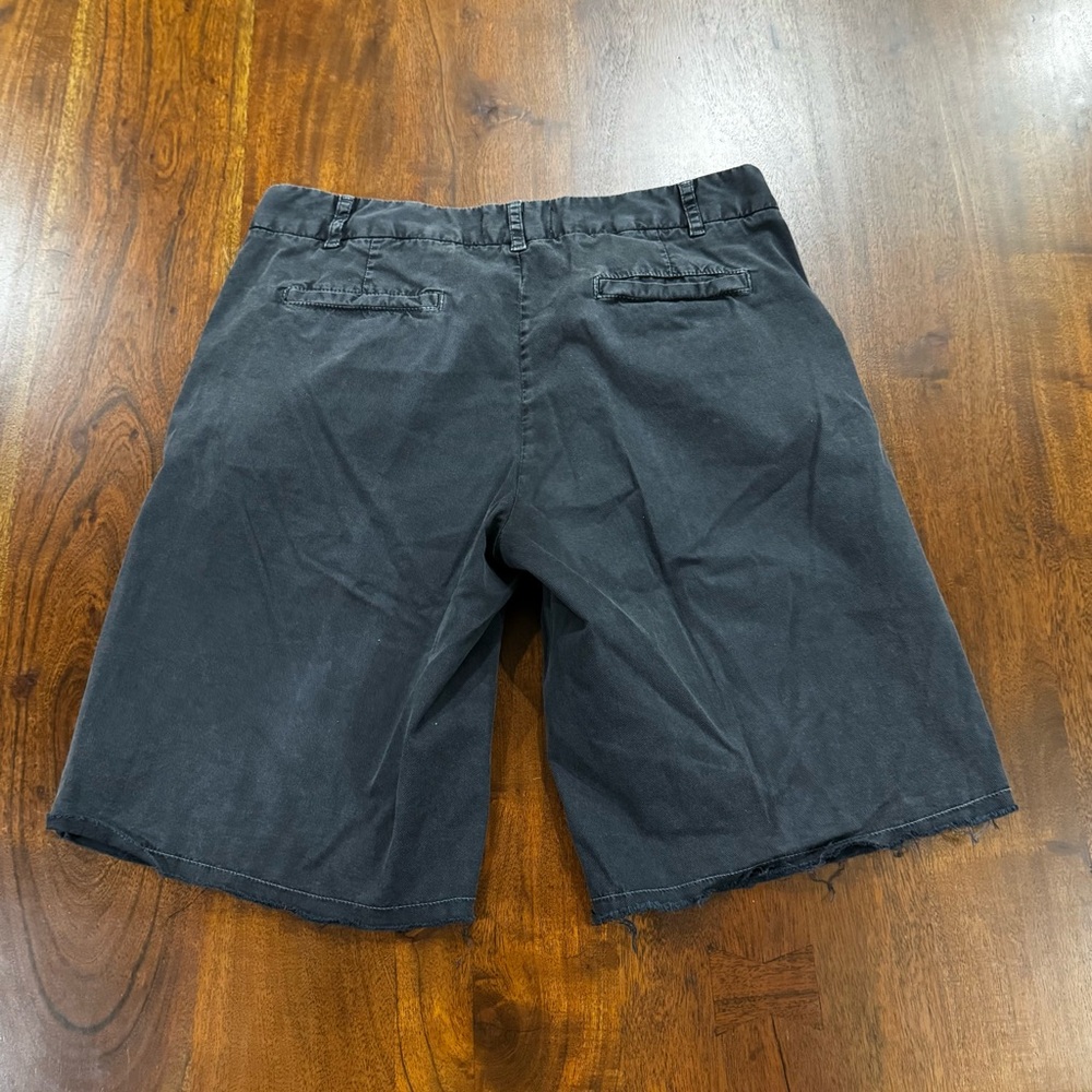 Nili Lotan Trouser Style Shorts Cotton Blend Size 6 - Picture 2 of 7